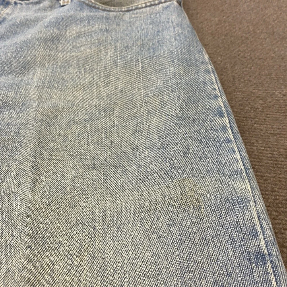 vtg Levi's 550 Jeans Mens 42 Fits 40x30 Y2K Baggy Blue Distressed‎ USA Made